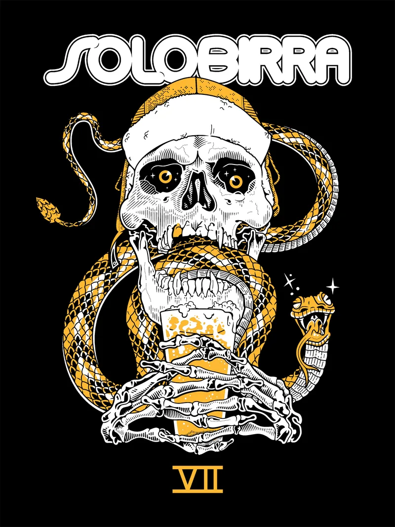 Solobirra anniversary tee — image 1